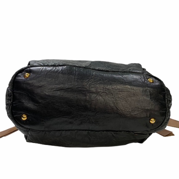 Prada Shoulder Bag Bicolor Side Ribbon - Picture 9 of 15